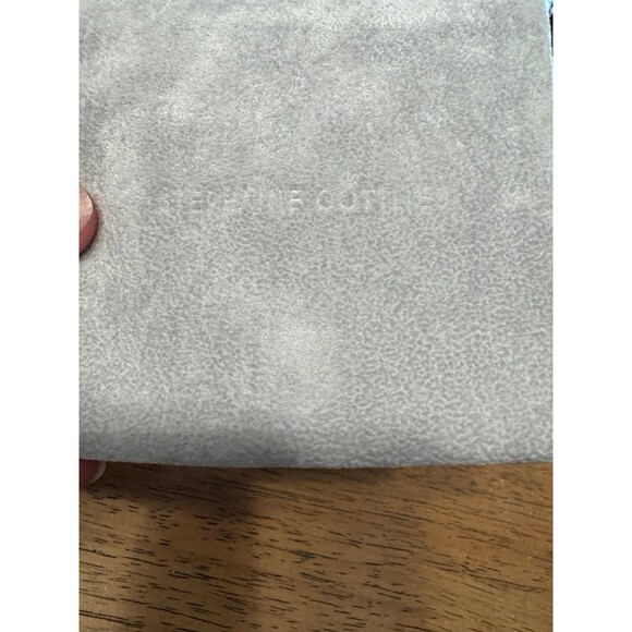 2- travel jewelry boxes, and one jewelry fabric holder with snap closure - Picture 3 of 5